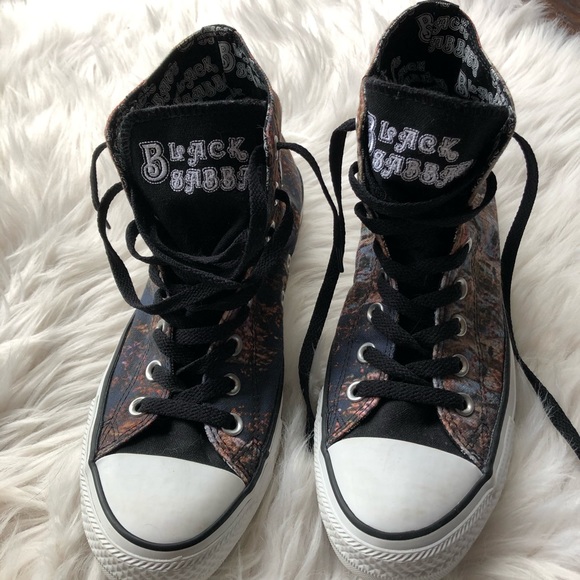 black sabbath converse shoes